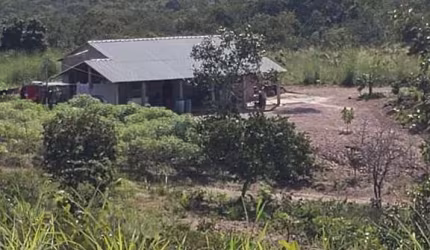sitio com 130 hectares nas margens da BR 351 na região do manso a 71 km da cidad