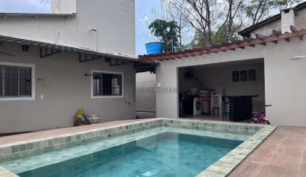 Vendo Casa 4 Quartos com Piscina - Quintal Grande - Várzea Grande