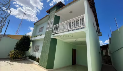 Aluga Sobrado de 3 suítes e Piscina - Morada do Ouro