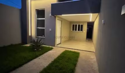 Casa Nova com 3Q/1 Suite com Piscina – Bairro Coophema | Cuiabá-MT