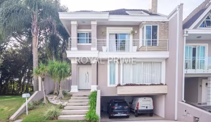 Sobrado em Condomínio, Mobiliado com Quintal e 4 dormitórios, 270 m² - Para Venda e Locação - Orleans - Curitiba/PR