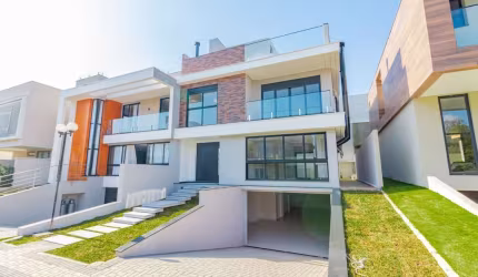 Casa Nova e Moderna em Condomínio com 4 quartos à venda, 418 m² - Campo Comprido - Curitiba/PR