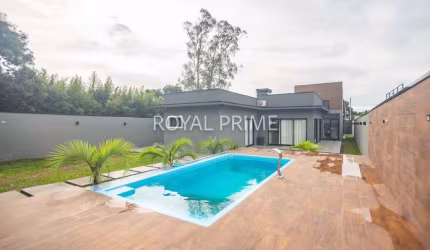 Casa de Rua com Edícula, Piscina e 3 quartos à venda - 270 m2 - Jardim das Acácias, Quatro Barras-PR