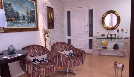 Apartamento Mobiliado com Sacada, 3 Quartos, 2 Vagas à venda, 149 m² - Centro - Curitiba/PR