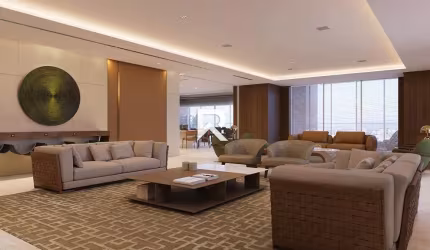 Mansão Suspensa com Heliponto e Piscina Particular com 874m² no Palazzo Lumini, em Curitiba/Pr