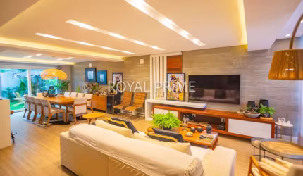 Sobrado de Rua Moderno com Quintal Terraço, Jacuzzi e 3 suítes à venda, 247 m² - Santo Inácio - Curitiba/PR