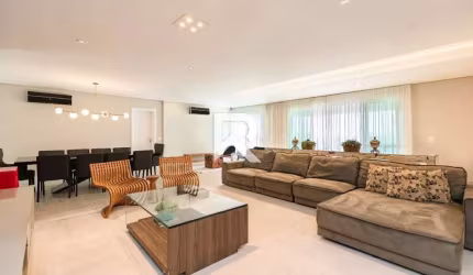 Apartamento Mobiliado com 3 Suítes para Locação, 228m², Face Norte e 4 Vagas, no Ecoville