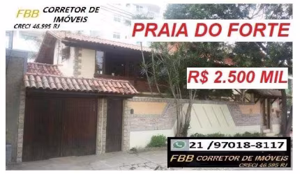 Casa para Venda em Cabo Frio, PRAIA DO FORTE, 4 dormitórios, 1 suíte, 4 banheiros, 4 vagas