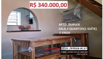 Apartamento para Venda em Cabo Frio, Peró, 2 dormitórios, 1 suíte, 2 banheiros, 1 vaga