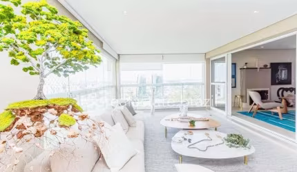 Apartamento com 4 suítes 4 vagas a venda no Panamby