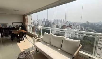 Apartamento com 4 dormitórios 3 vagas a venda no Panamby