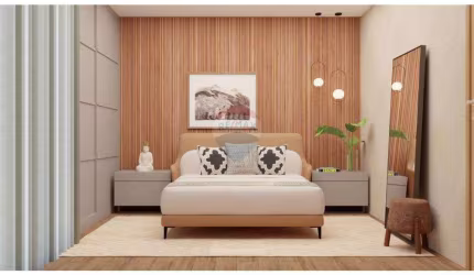 Apartamento 2 quartos, suíte, 2 vagas.