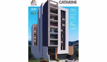 Apartamento com 2 quartos à venda, 54 m² por R$ 309.800,00 - Santa Catarina - Juiz de Fora/MG