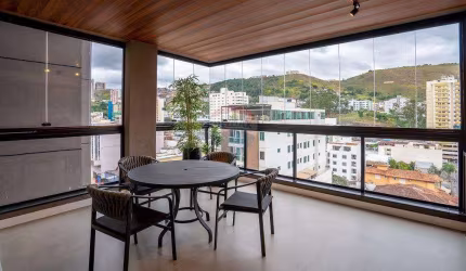 Apartamento 142 m² com 3 quartos, 1 suíte, 2 vagas, varanda gourmet, São Mateus, Juiz de Fora/MG
