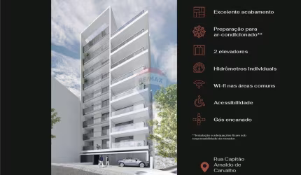 Apartamento com 2 quartos , suíte de frente com vaga de garagem numerada, Playground e  Brinquedoteca, Piscina, Salão de Festas Espaço Gourmet