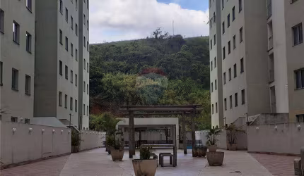Apartamento garden 2 quartos, 1 banheiro, 2 áreas externas, 1 vaga, Eldorado, Juiz de Fora/MG