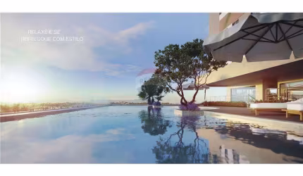 Apartamento 2 quartos, 2 suítes, varanda, área de lazer completa, 1 vaga, Alto dos Passos, Juiz de Fora/MG