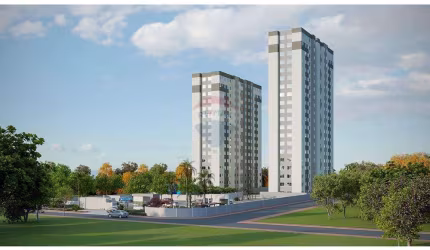 Apartamento com 2 dormitórios,banheiro,sala e cozinha conjugada.