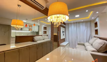 Apartamento com 02 dormitórios no Aventureiro.
