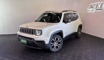 Jeep renegade long. t270 1.3 tb 4x2 flex aut.  - branca - 2022/2023