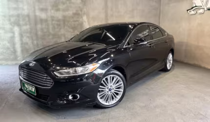 Ford fusion titanium 2.0 gtdi eco. fwd aut.  - preta - 2014/2014