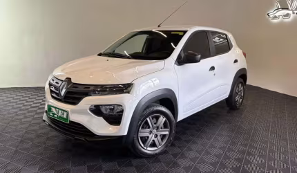 Renault kwid zen 1.0 flex 12v 5p mec.  - branca - 2022/2023