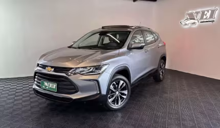 Chevrolet tracker premier 1.2 turbo 12v flex aut.  - prata - 2023/2024