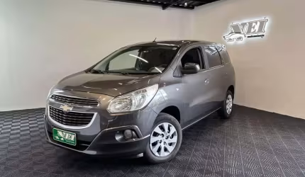 Chevrolet spin lt 1.8 8v econo.flex 5p mec.  - cinza - 2013/2014