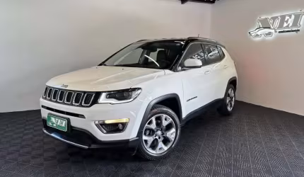 Jeep compass limited 2.0 4x2 flex 16v aut.  - branca - 2018/2018