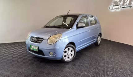 Kia picanto ex 1.1/1.0/ 1.0 flex mec.  - azul - 2008/2008