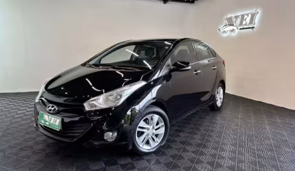 Hyundai hb20s premium 1.6 flex 16v aut. 4p  - preta - 2014/2015