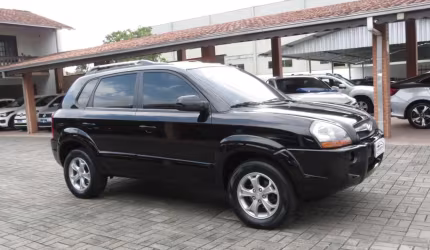 Hyundai tucson gls 2.0 16v - preta - 2013/2014