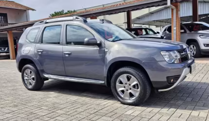 Renault duster dynamique 2.0 flex 16v aut.  - cinza - 2018/2019