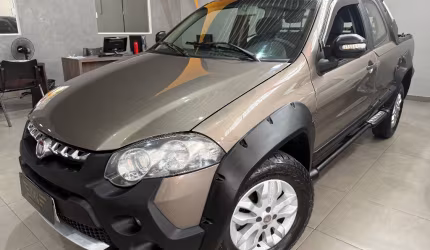 Strada cabine dupla adventure 1.8 flex 2013