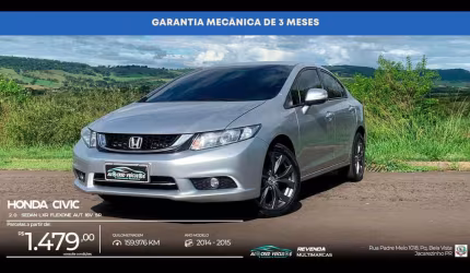Honda civic lxr 2015