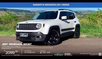 Jeep renegade sport mt 2016