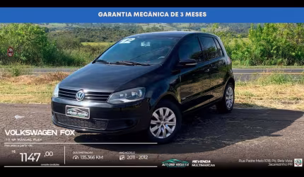 Volkswagen fox 1.0 gii 2012