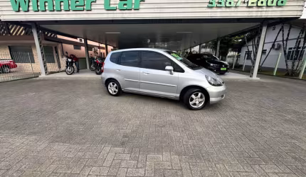 Honda fit lxl 1.4/ 1.4 flex 8v/16v 5p mec.  - prata - 2005/2005