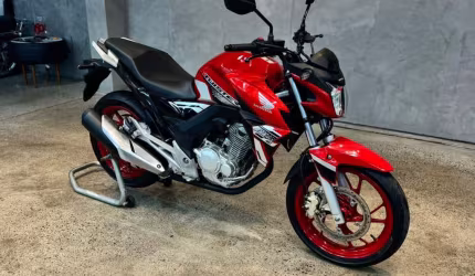 Honda twister 250 cbx /cbf  cbs - vermelha - 2021/2021