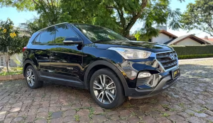 Hyundai creta pulse 1.6  - preta - 2017/2018