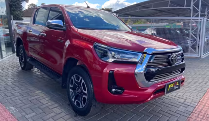 Toyota hilux srx 2.8 - vermelha - 2021/2022
