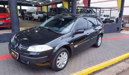 Renault mégane grand tour dynamique 2.0  - preta - 2009/2010