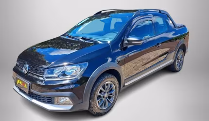 Volkswagen saveiro cross 1.6 - preta - 2023/2023