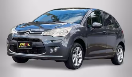 Citroën c3 tendance 1.5  - cinza - 2014/2015
