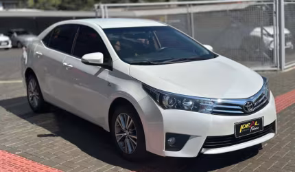 Toyota corolla alts 2.0 - branca - 2015/2016
