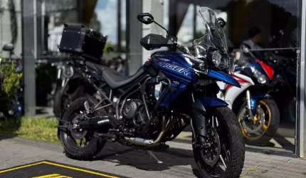 Triumph tiger 800 xrx  - azul - 2019/2020