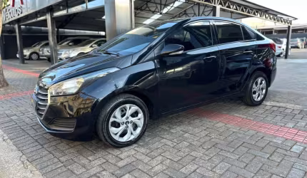 Hyundai hb20s 1.0 - preta - 2017/2017