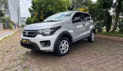 Fiat mobi like 1.0  - prata - 2021/2021