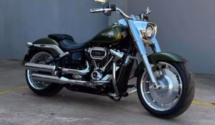 Harley davidson electra glide fat boy flfbs  - verde - 2022/2022