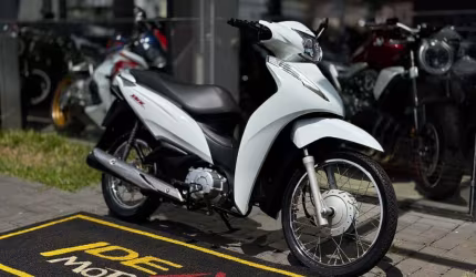 Honda biz 110i - - branca - 2022/2022